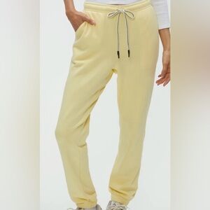 NWT Michael Stars Yellow Joggers